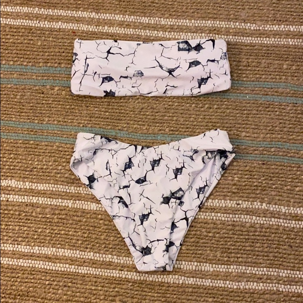 Zaful Marble Bikini